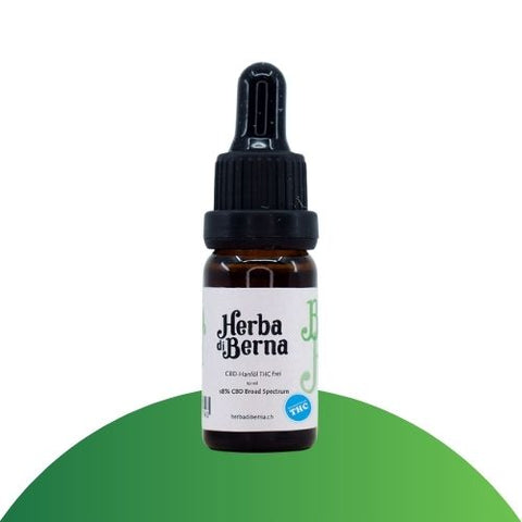 18% Broad Spectrum Bio CBD-Hanföl ohne THC kaufne