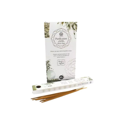 Green Tree - Gemstone & Incense Sticks Purification - Selenite