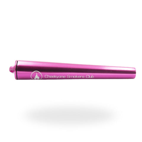 Kulu Cheekyone Joint Tube Aluminium in pink für sichere und stilvolle Aufbewahrung von Joints.