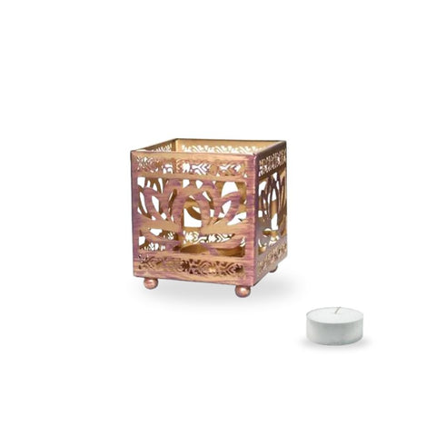 Metall Teelichthalter Kollektion - 4 Designs