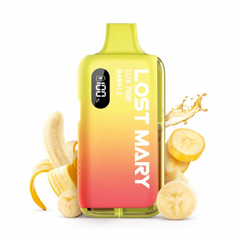 LOST MARY LUX 7000 Kit in buntem Design mit Bananen und Duftnote von Banane