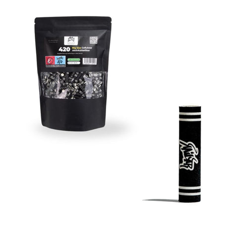 Kailar - Aktivkohlefilter 9 mm Black White 420 Stück