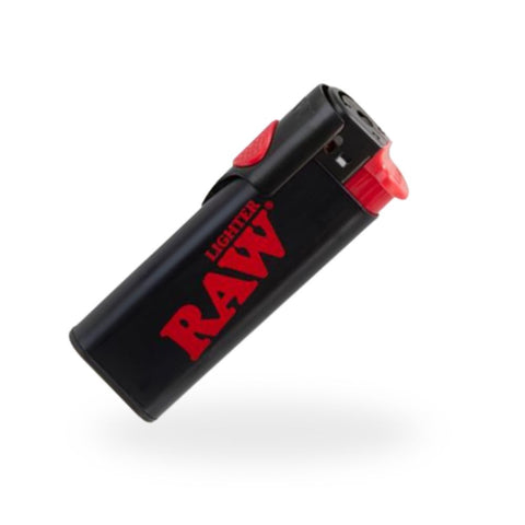 RAW Phoenix Elektronikfeuerzeug Schwarz - mit Windschutz & Poker