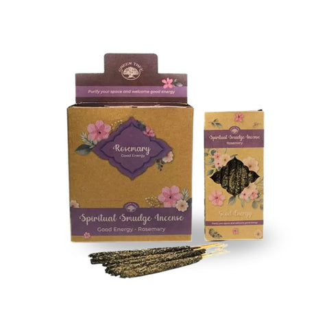 Spiritual Smudge Incense – Good Energy Rosemary by Green Tree