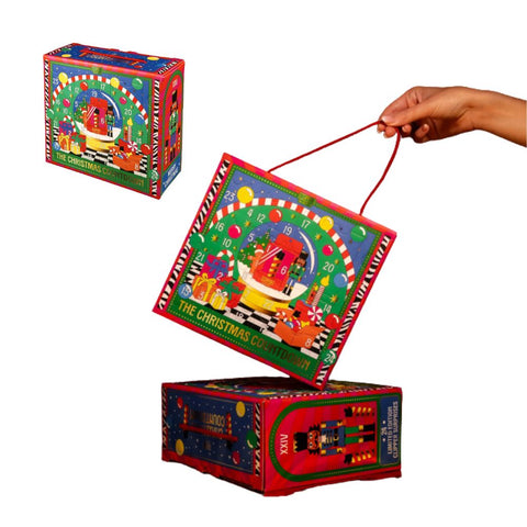 Clipper Adventskalender 2025 - The Christmas Countdown mit buntem Design und Überraschungen für den Dezember.