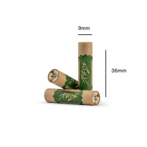 Purize - Regular 9mm Aktivkohlefilter Organic