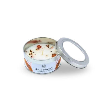 Green Tree - Gemstone Candle Good Energy Palo Santo 70g