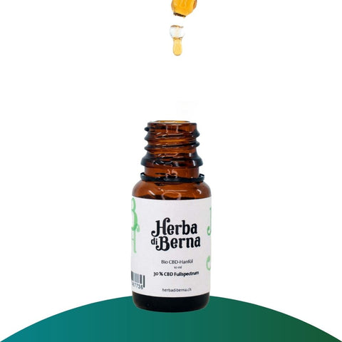 Herba di Berna - 40% Full Spectrum Bio CBD-Hanföl basel