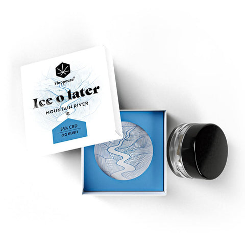 Happease extrait Mountain River Ice-O-Lator 35 % CBD