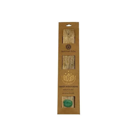 Porte Encens Arbre Vert Aventurine Verte