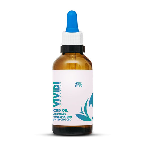 CBD Oil VIVIDI 5% Full Spectrum MCT Öl 10ml flasche