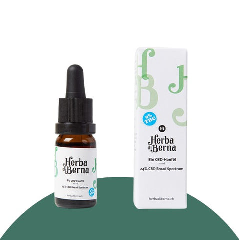 CBD Öl 24 % THC-frei Broad Spectrum Bio