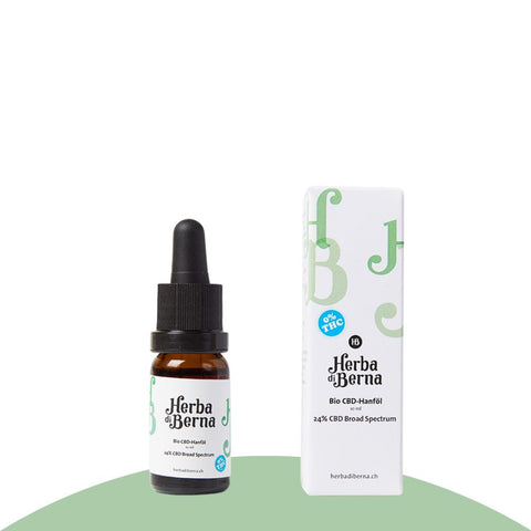 CBD Öl 24 % THC-frei Broad Spectrum Bio