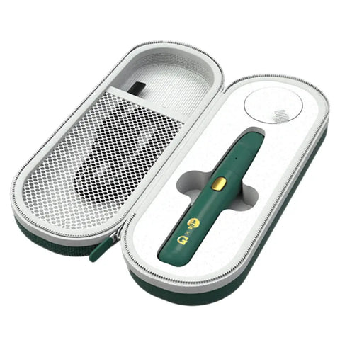 G Pen Micro+ Dr. Greenthumbs Edition vape pen in stylish carrying case for concentrates and 510 carts.