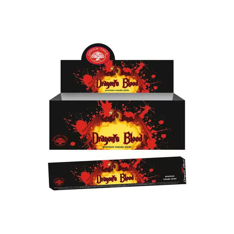 Green Tree Dragon's Blood Premium Masala Incense Sticks