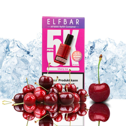 Elf Bar AF5000 Refill Pods cherry ice