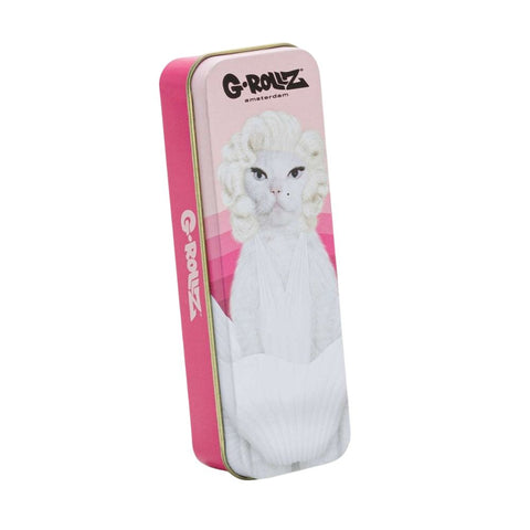 G-Rollz x G-Pets Small Storage Box Set 1, pinke Aufbewahrungsdose aus Metall mit den Massen 12 × 4 × 2,5 cm tin box