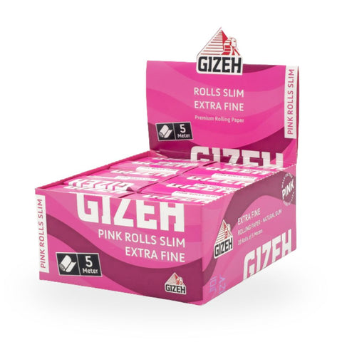 GIZEH All Pink Rolls Slim 20er Display kaufen