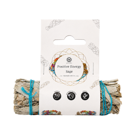 Green Tree Positive Energy Sage natürliches Salbei Räucherbündel für Räucherrituale