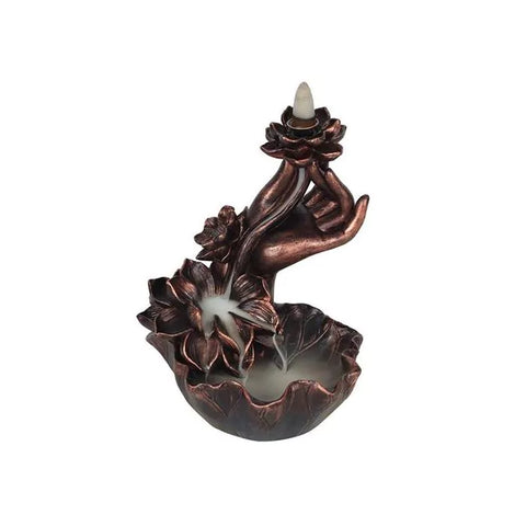 Lotus Hand Backflow Cone Burner