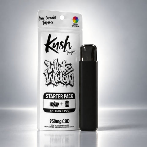 KUSH White Widow CBD Vape Starter Pack schweiz viweedy vapeshop