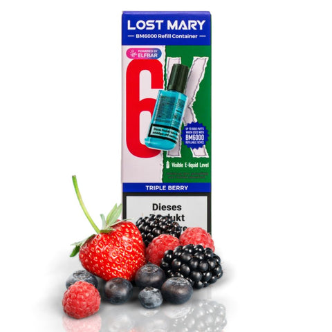 Lost Mary BM6000 Nachfüllbehälter triple berry kaufen