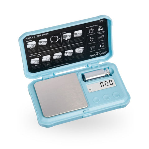 On Balance Predator Pocket Scale 100g x 0.01g Blue