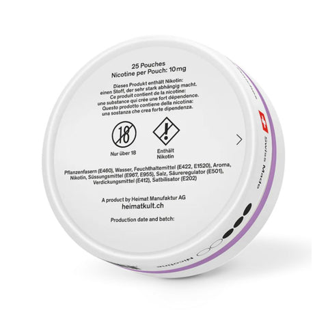 Heimat Nicotine Pouches Frosty Berry – 13-g-Packung