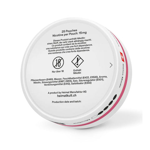 Heimat Nicotine Pouches Wild Cherry – 13-g-Packu
