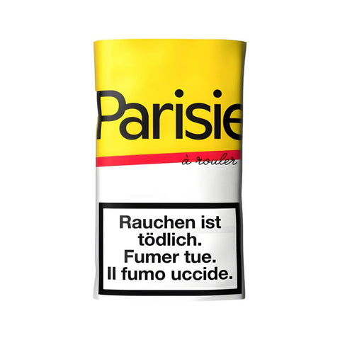 Parisienne Authentique Grün Tabak im 25-g-Beutel, milder Virginia-Feinschnitttabak ohne zugesetzte Aromastoffe zum Drehen und Stopfen