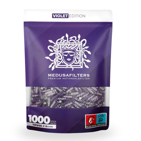 Medusa Filters - Hybrid Violet Activated Carbon Filters 1000s 