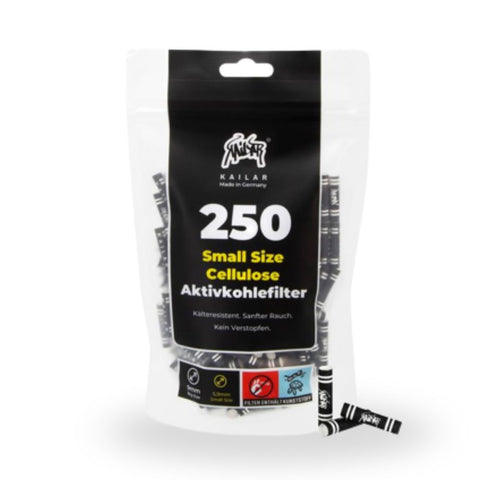 Kailar - Aktivkohlefilter 5.9mm black white