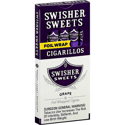 Swisher Sweet Cigarillos Grape