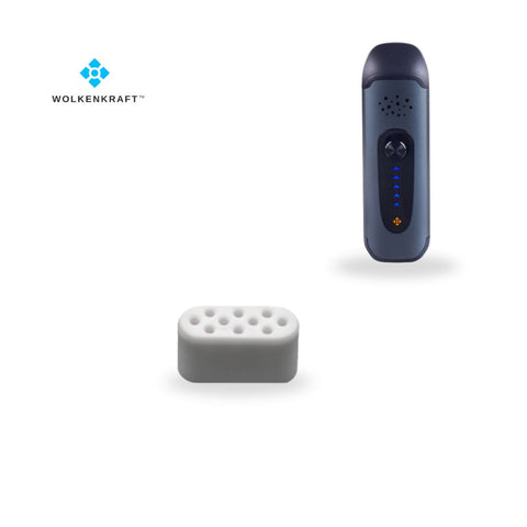 Wolkenkraft Vita Ceramic Mesh neben dem Wolkenkraft Vaporizer für gleichmäßige Verdampfung