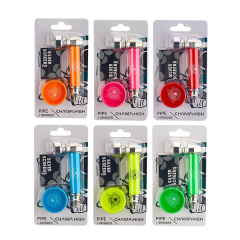 Metal Pipe & Mini Grinder Mix Colors von Champ High