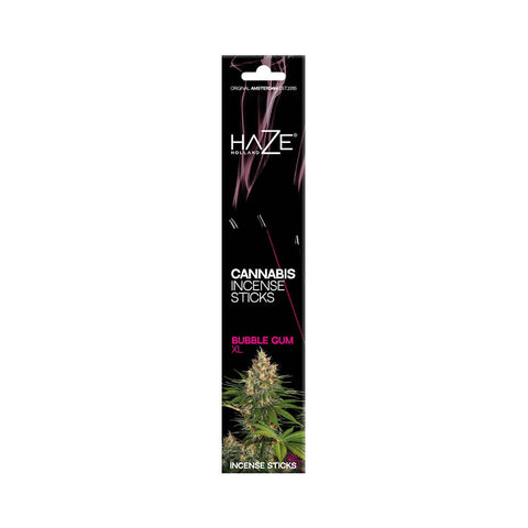 Bâtons d'encens HaZe Cannabis – Bubble Gum XL parfumé
