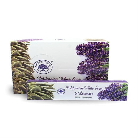Green Tree Californian White Sage & Lavender - Duftstäbchen