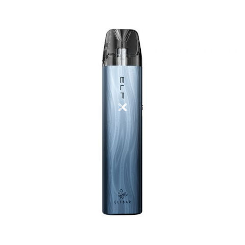 Elfbar ELFX Kit arctic blue – Wiederaufladbares Vape-Kit mit leistungsstarker Batterie & stylischem Design