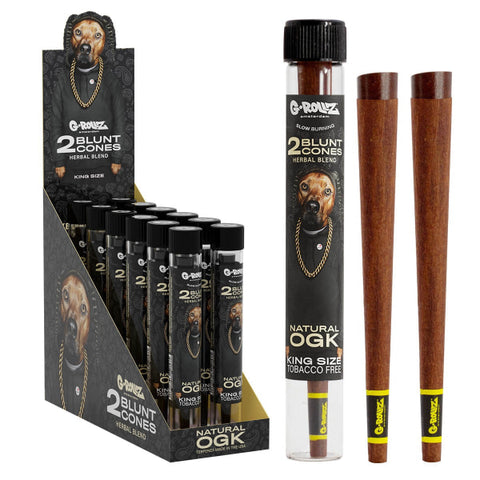 G-Rollz Terpene Infused Herbal Blunt Natural OGK