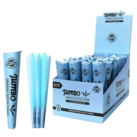 Jumbo King Size Blue Cones 3