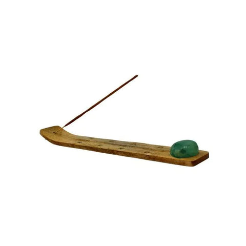 Green Tree Incense Holder Green Aventurine