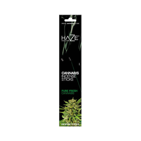 Bâtons d'encens HaZe Cannabis – Feuilles de cannabis pures et fraîches parfumées
