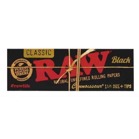 RAW Black Connoisseur KS Slim mit Tips