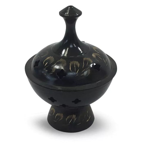 Incense Burner Chandan Pyali Black