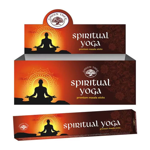 Bastoncini di incenso Masala Premium per yoga spirituale Green Tree