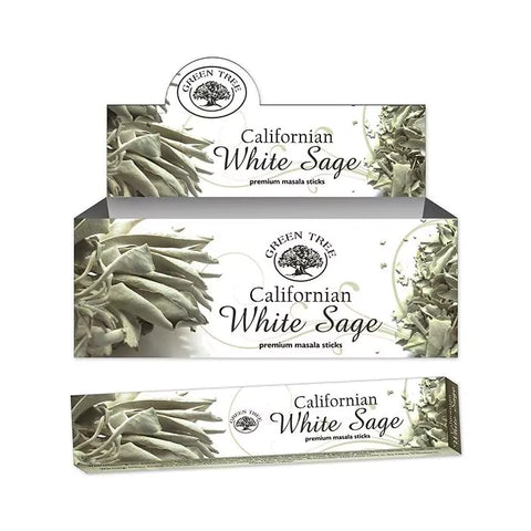 Green Tree Californian White Sage Premium Masala Räucherstäbchen