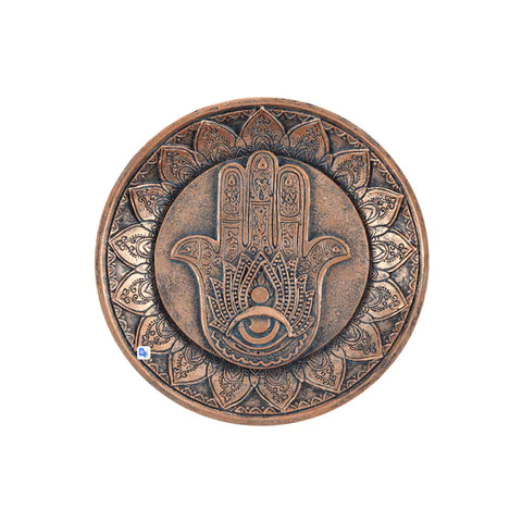Plaque porte-encens Main de Hamsa