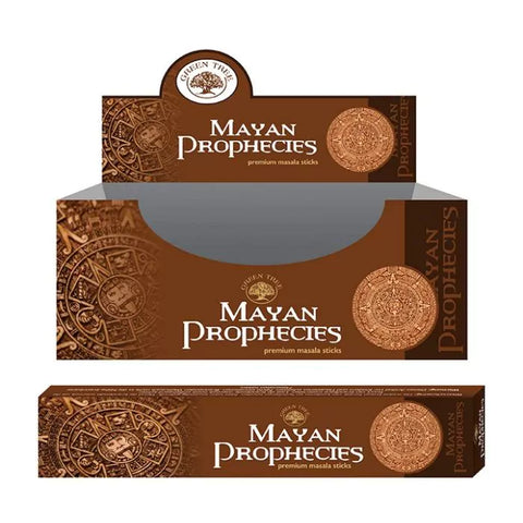 Green Tree Mayan Prophecies Premium Masala Incense Sticks
