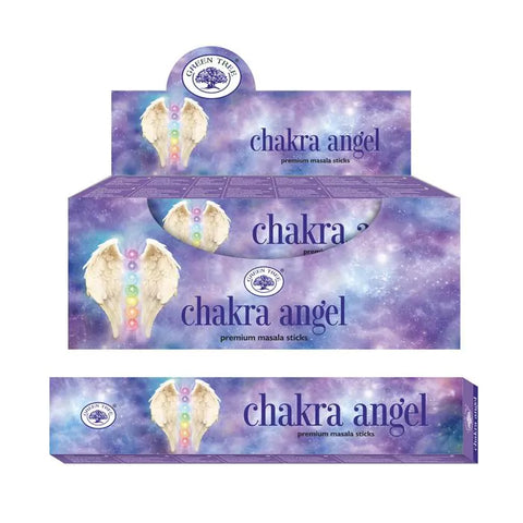 Green Tree Chakra Angel Premium Masala Incense Sticks