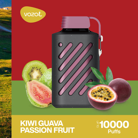 Vozol Gear 10000 PUFF NS20mg Kiwi Guava Passion Fruit Schweiz Viweedy